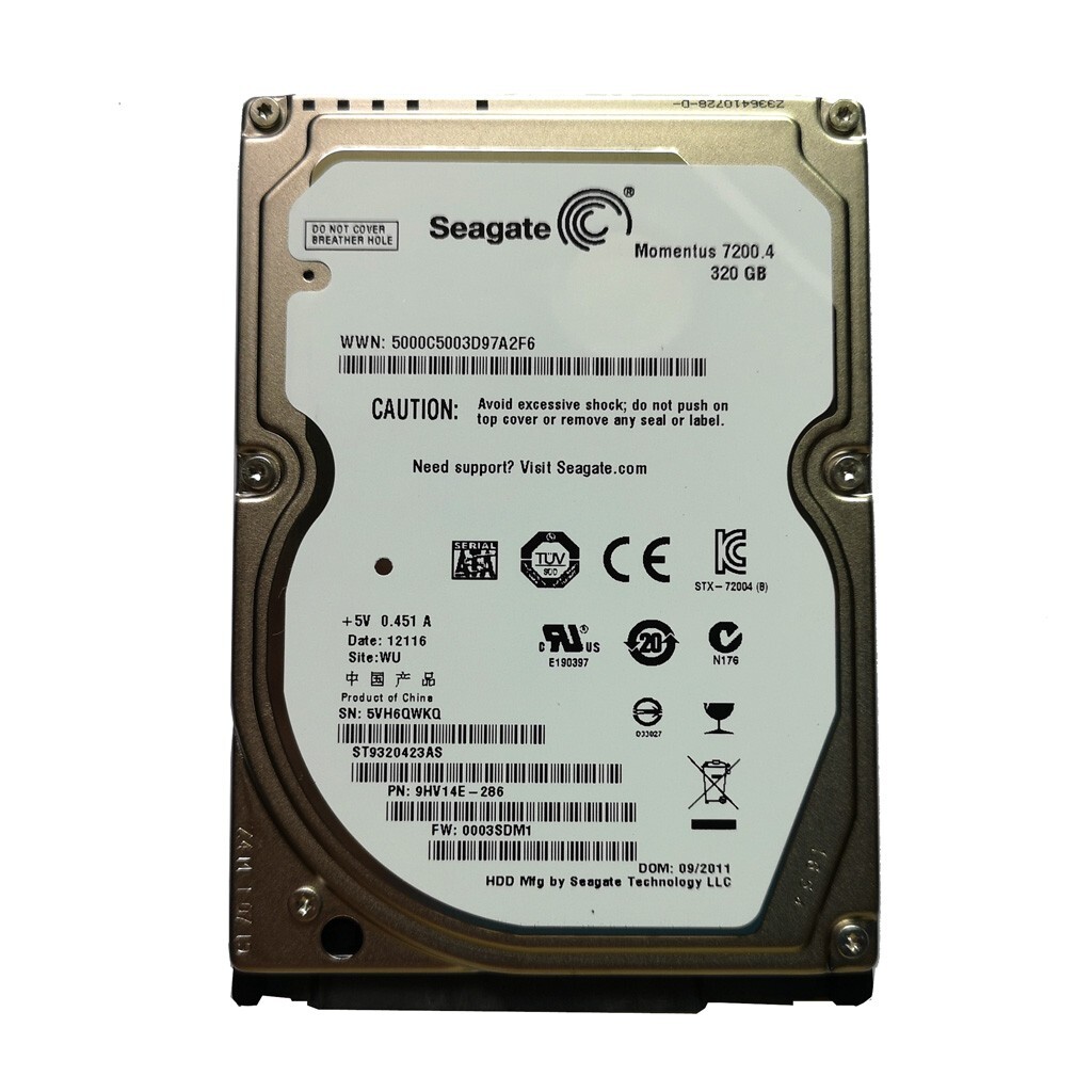 Buy Seagate Momentus 7200.4 320GB Internal 7200RPM 2.5