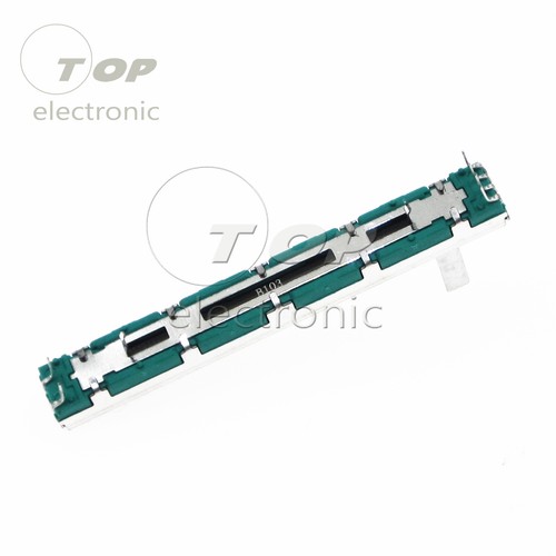 2PCS 75mm Stéréo Fader Slide Potentiomètre B10K 75mm Réglable Volume Mixer - Photo 4/6