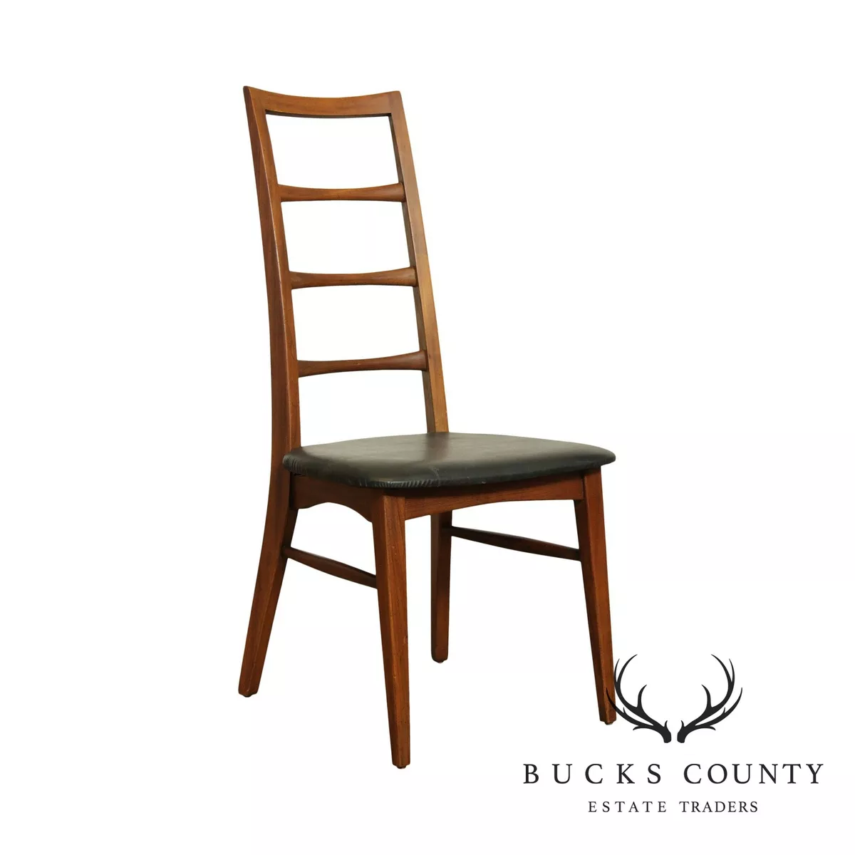 Walnut ladder online back chairs