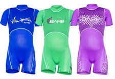 BARE Kinderanzug 1mm Dolphin Floaty mit Schwimmhilfe und UV Schutz