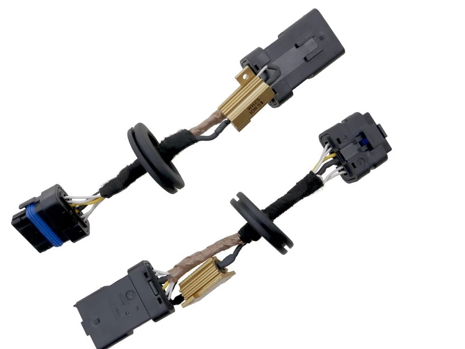 Adattatore per Restyling LED Luci Posteriore Cablaggio Adatto A Smart 453 Mopf - Immagine 4 di 4