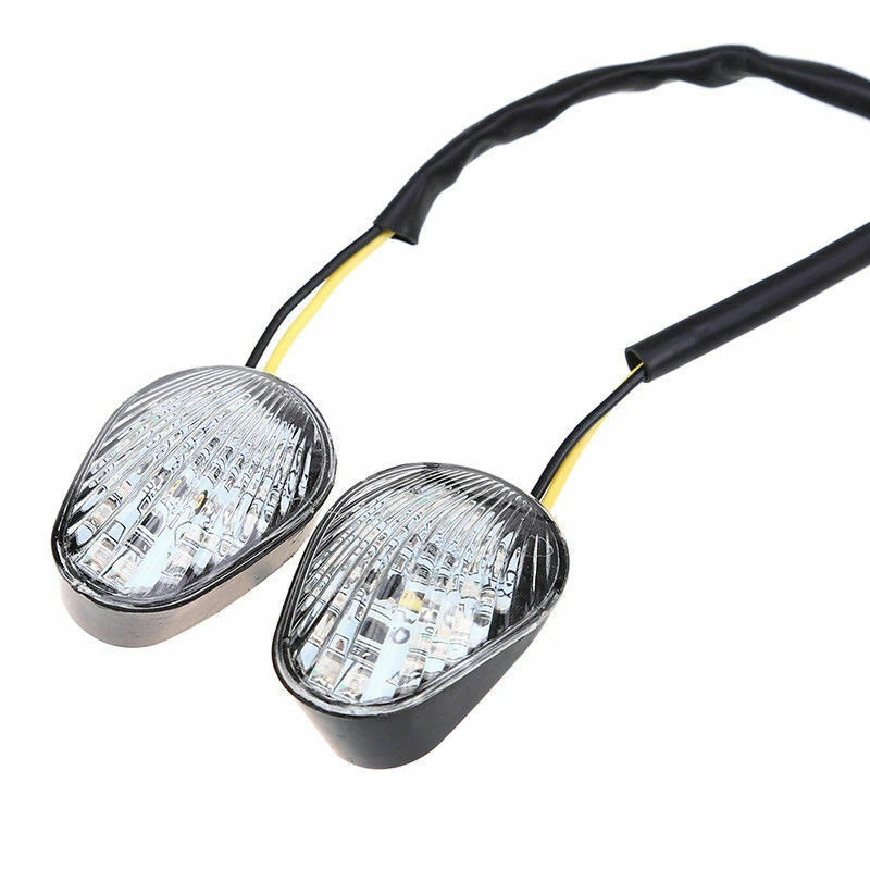 Luz indicadora de señal de giro LED montaje empotrado para Yamaha YZF R1 R6S R6 2002-2014 Foto 4 de 4