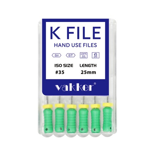Dental Endodontic K File Root Canal Reamer Hand Use K-Files 35/25/21mm - Picture 32 of 42