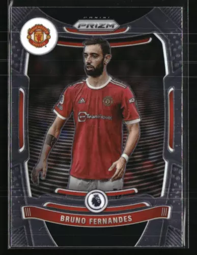 Bruno Fernandes 2021-22 Panini Prizm Premier League #279 SOCCER Card