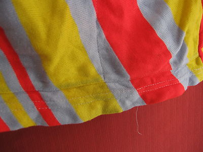 Maillot Cycliste Vintage Ideal Auto DINAN Cycles Gauthier VCD Années 70 Taille 2