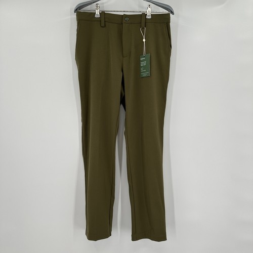 Quince Men's UltraStretch 24/7 Smart Chino Pants 30x28 Olive Green NWT