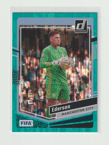 2023 Panini Prizm Premier League SSP Tiger Stripes Ederson #6