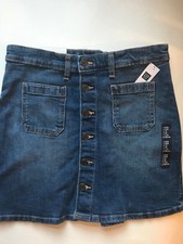 - Gap Women's Blue Medium  Dark Wash Denim Skirt