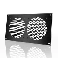 AC Infinity Ventilation Grill 12", PC Electronic AV Cabinets, mounts 120mm Fans