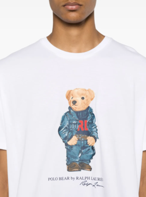 Polo Ralph Lauren デニムベア Tシャツ 関税送料込 Polo Ralph Lauren Classic Fit Polo Bear Jersey T-Shirt Short