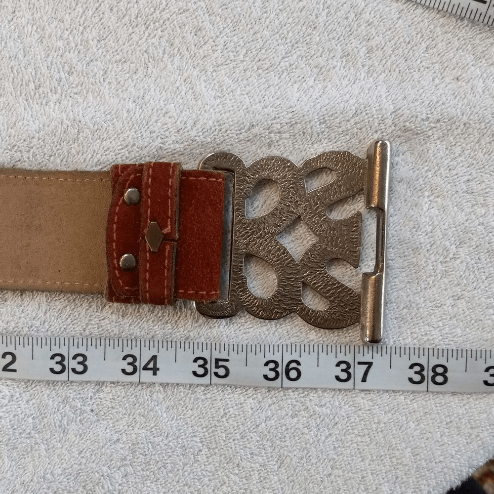 Genuine Leather Handmade Solid Connected Buckle B… - image 10