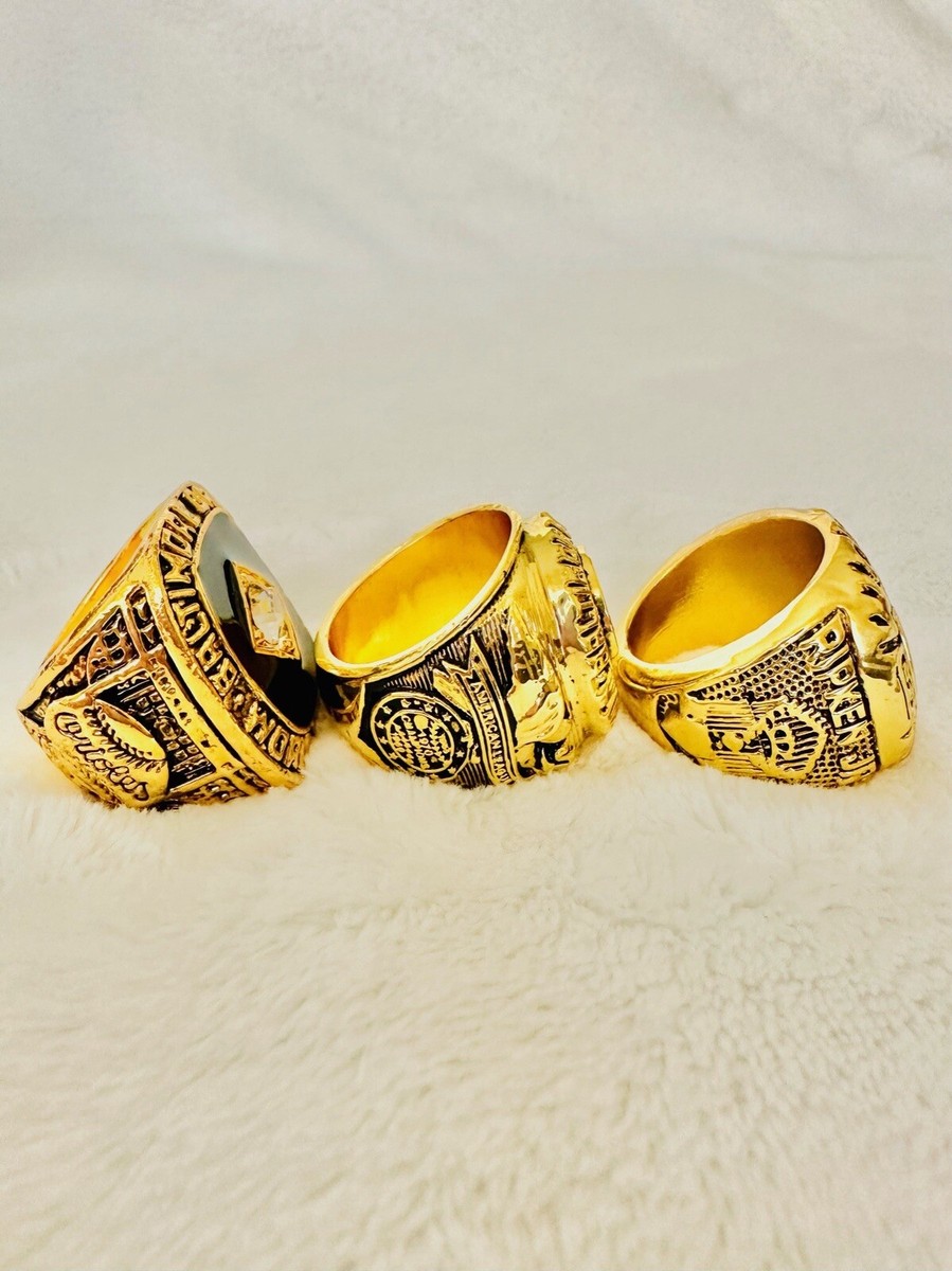3 PCS Baltimore Orioles World Series Championship Ring Set W