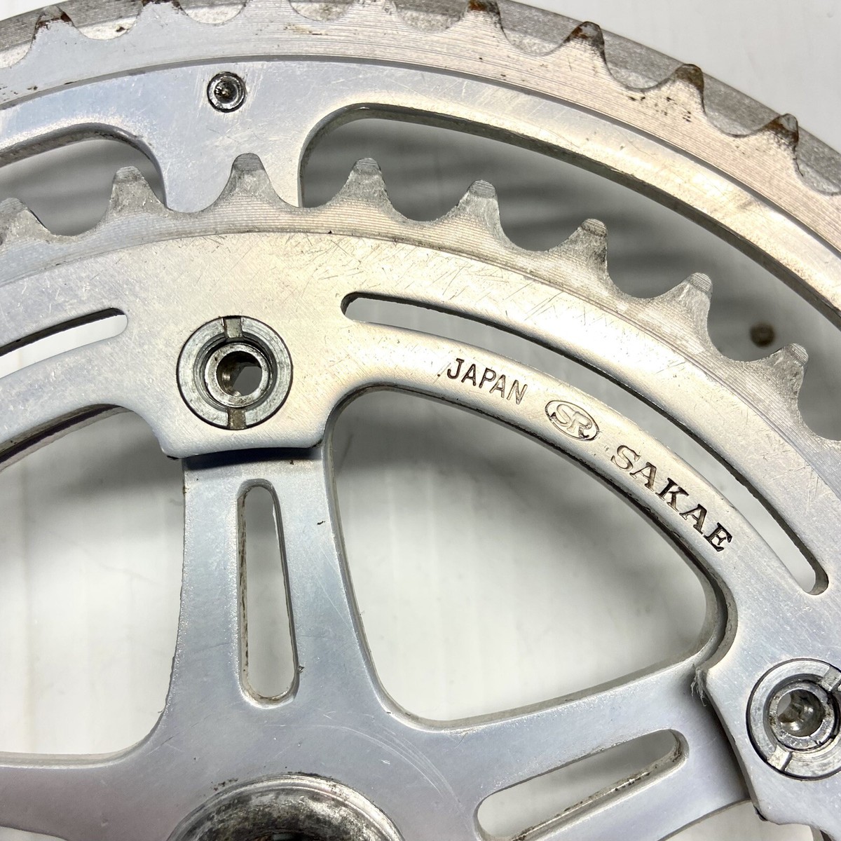 VINTAGE SR SAKAE RINGYO APEX 165MM CRANKSET 40/52T W/ CHAIN VINTAGE SR SAKAE RINGYO APEX 165MM CRANKSET 40/52T W/ CHAIN