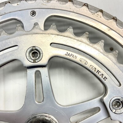 VINTAGE SR SAKAE RINGYO APEX 165MM CRANKSET 40/52T W/ CHAIN VINTAGE SR SAKAE RINGYO APEX 165MM CRANKSET 40/52T W/ CHAIN