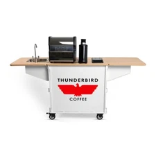 Espresso Cart, Coffee Cart, Mobile Cart, Mobile Stand, Coffee Stand