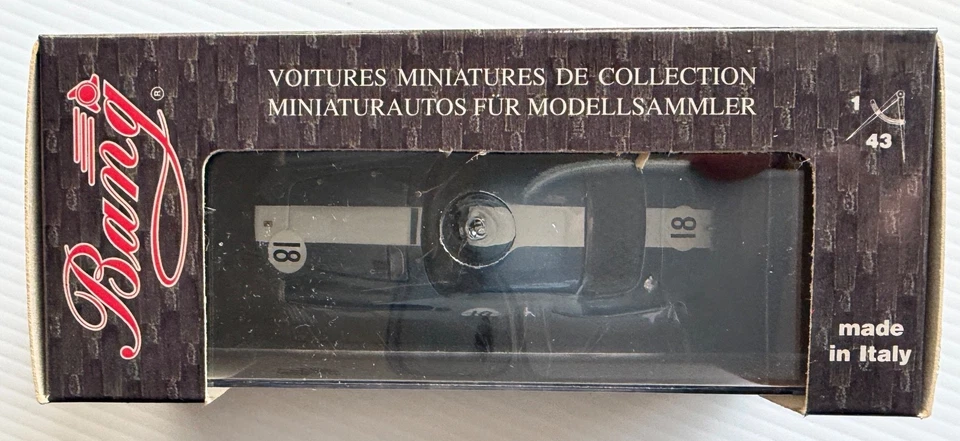 Bang 1:43 1962 Ferrari 250GT Sperimentale NEW Unopened Diecast Model #7195 - Image 3 of 3