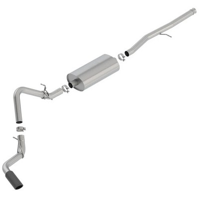 Borla 140793 Touring Cat Back Exhaust for 2019-2025 Silverado Sierra 1500 V6 V8