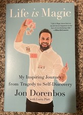 Jon Dorenbos Life Is Magic NFL My Inspiring Journey Discovery SIGNED Paperback