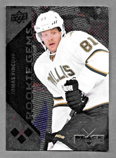 TOMAS VINCOUR 2011-12 BLACK DIAMOND HOCKEY TRIPLE DIAMOND ROOKIE CARD #181