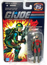 2007 Hasbro GI JOE 25th Anniversary SGT. FLASH 3.75  Action Figure MOC Sealed