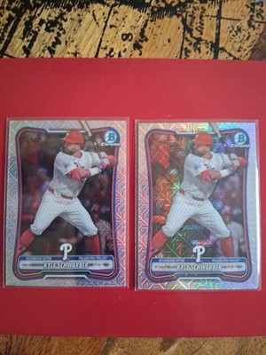 Kyle Schwarber 2026 Bowman Chrome Mojo Refractot #20