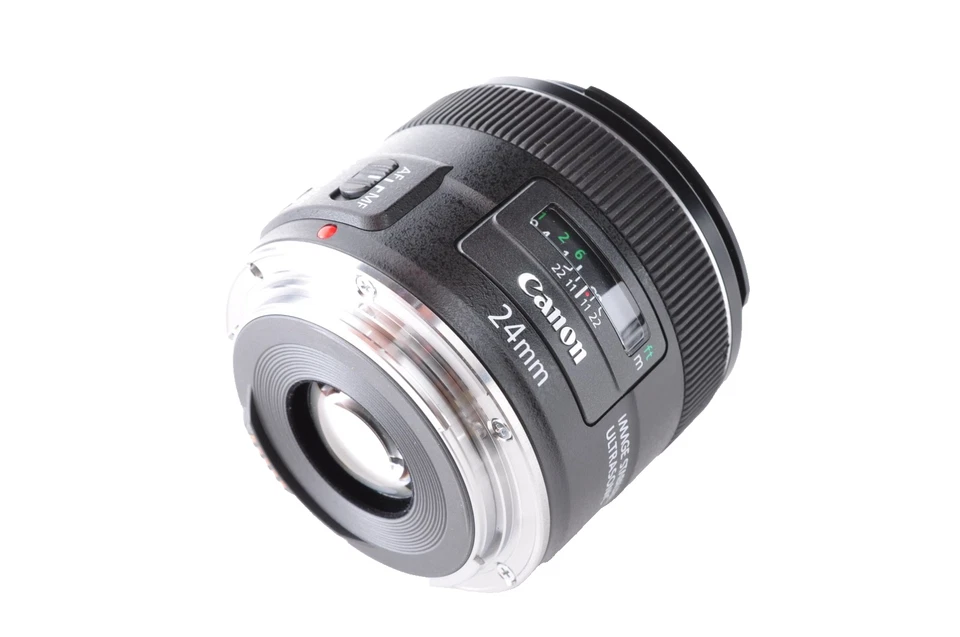 🎦 Lente gran angular Canon EF 24mm F/2.8 IS USM montaje EF Japón #9630001621 - Imagen 4 de 4