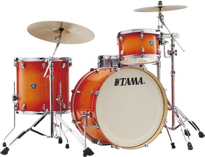 Tama Superstar Classic 3-piece Shell Pack - Tangerine Lacquer Burst