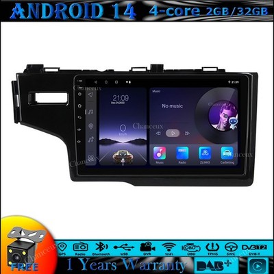 9''Android 14 Autoradio Carplay GPS Navigation DAB For Honda Jazz Fit 2014-2018
