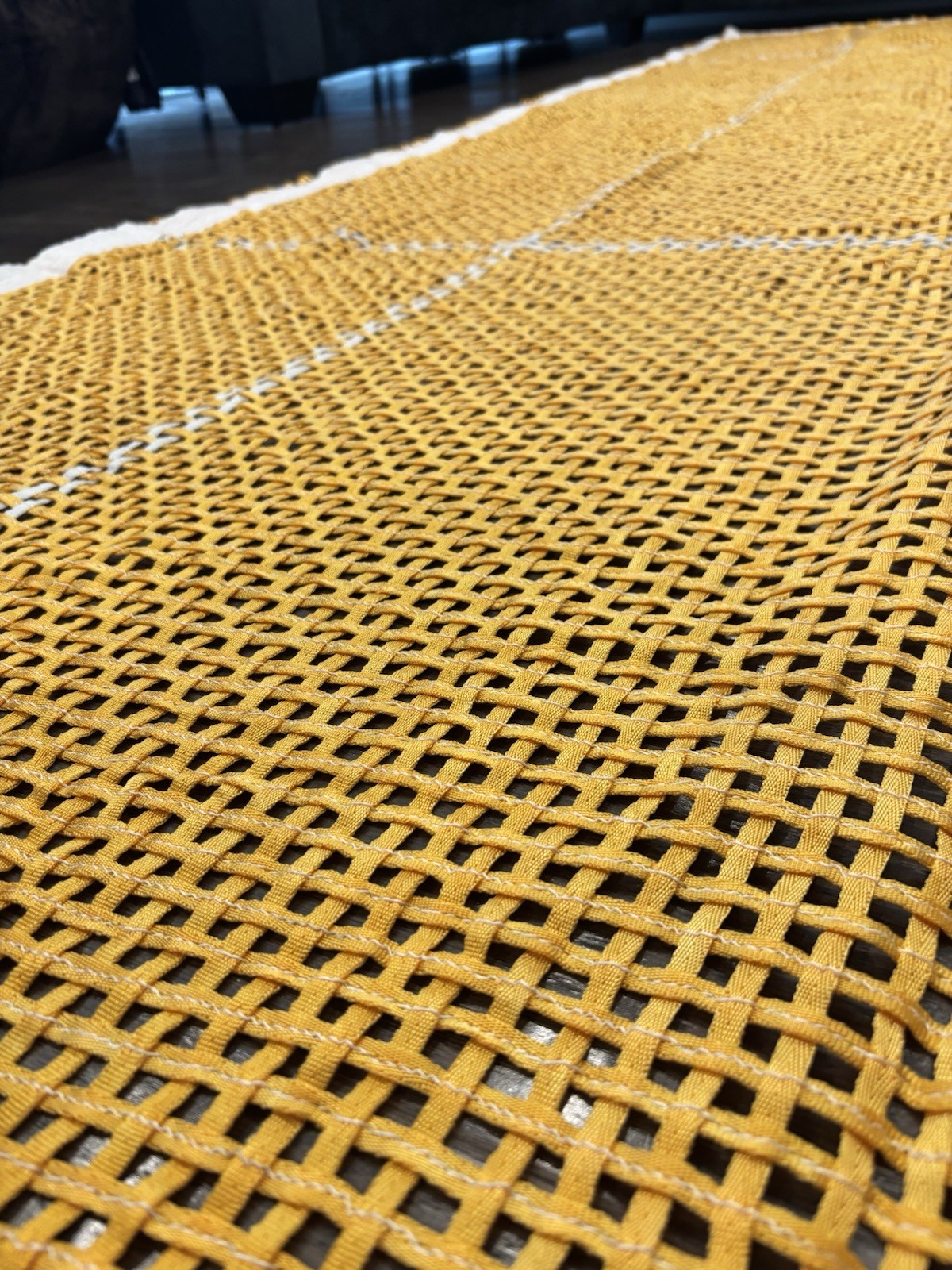 Gold Olympic Trampoline String Bed- 6x12ft