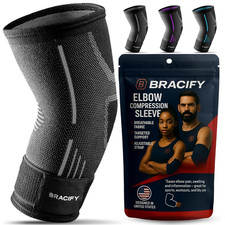 Elbow Brace for Tendonitis and Tennis Elbow for Women  Men, Arm Compression Sle