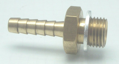 BSPP Stecker Messing Schläuche mit Waschmaschine, BSPP Parallelfäden mit Stachelschwänzen