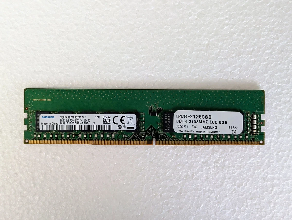Barrette RAM 8 Go DDR4 2133 MHz - Ramaxel RMUA5090KB78HAF-2133 - PC4-17000 - Occasion Fonctionnelle