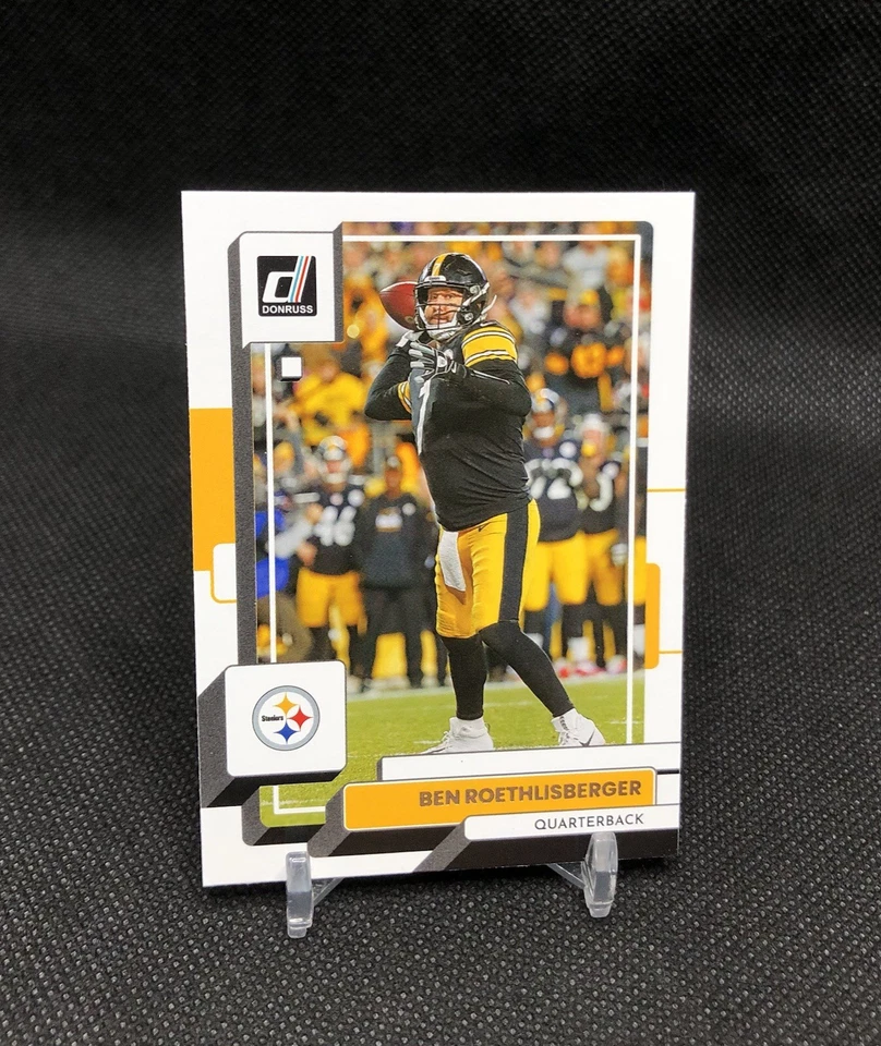 Donruss Ben Roethlisberger 2022 prueba acuosa estuche SSP HIT #224 SALÓN DE LA FAMA 🔒 Foto 2 de 4