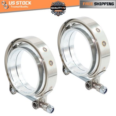 3 inch Quick Release V Band Clamp with Male Female Flanges 304 Stainless