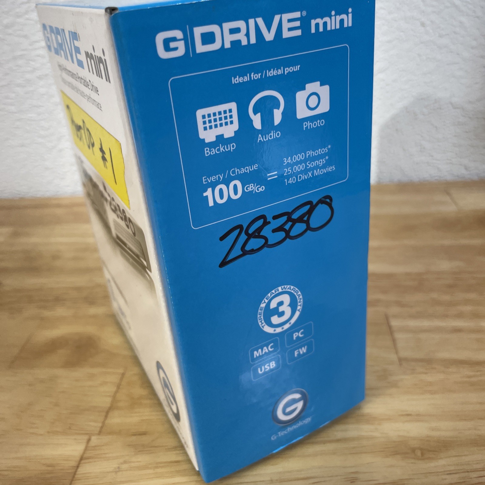 G-Technology G-DRIVE Mini - 1 TB Portable Hard Drive