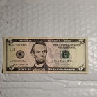 2013 $5 Federal Reserve Note Banknote - Circulated, Uncertified — photo 1