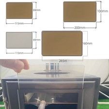 Clear View High Temperature Resistant Glass for Wood Stove and Fireplace