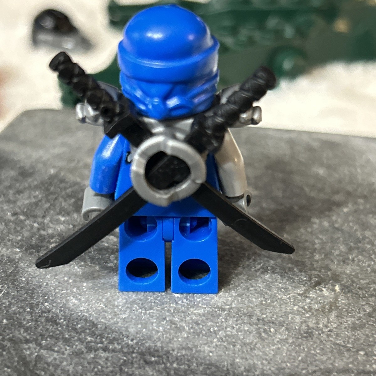 LEGO Ninjago Minifigure - Jay ZX with Armor and Weapons (shown in