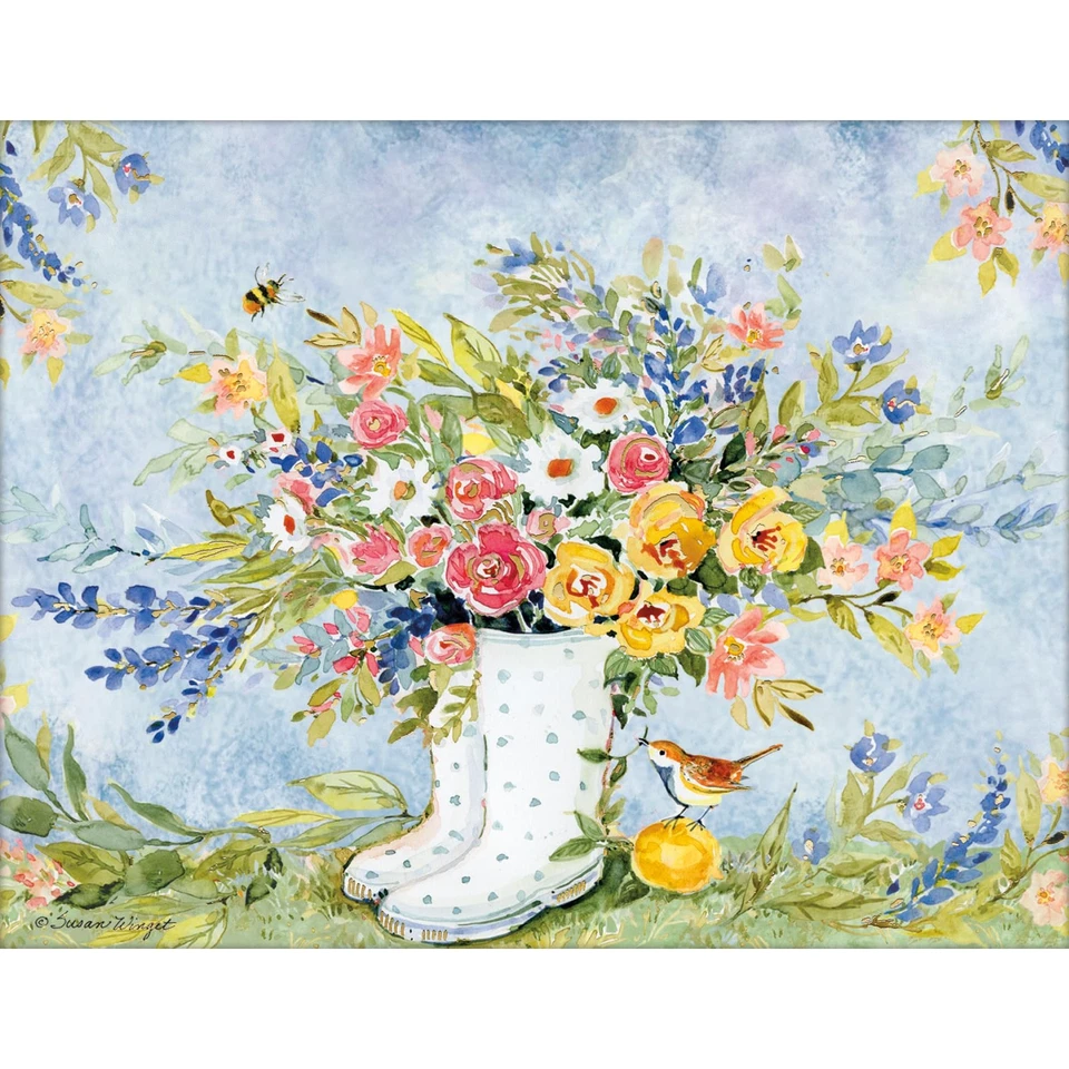 Joy of Life Assorted Boxed Note Cards by Susan Winget 12 Cards Envelopes - Image 3 of 4