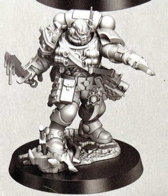 Lieutenant With Combi-Weapon + Bits Warhammer 40k Leviathan Space Marines *READ*