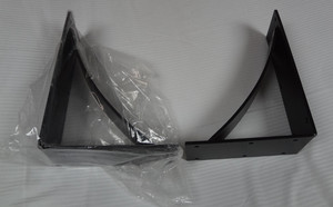 Heavy Duty Metal Shelf Bracket, Iron Shelf Bracket SET OF 2