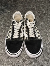 VANS Old Skool Primary Check Shoe Size Men’s 7 Women 8.5