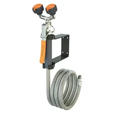 Guardian Equipment G5026 Dual Head Drench Hose, Wall Mount, 8 Ft.