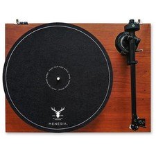 Menesia 12 Inch Turntable Mat, Slipmat for Vinyl LP Record Player, Black