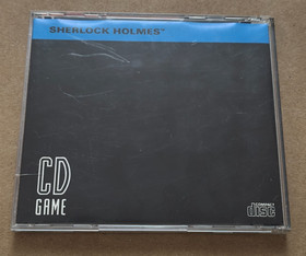 NEC Turbografx-16 CD SHERLOCK HOLMES CONSULTING DETECTIVE - Game DUO Authentic