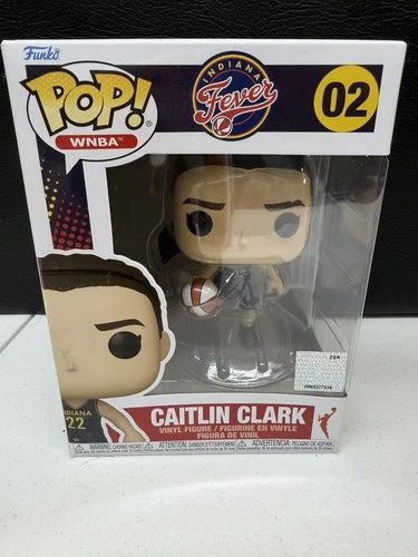 Caitlin Clark #02 WNBA Funko Pop! Vinyl: NIB