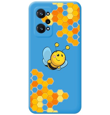 Custodia Protettiva Per Realme GT Neo 3T/GT Neo2, Cover In Alluminio E Silicone, Design Meccanico, Protezione Antiurto Militare, Blu