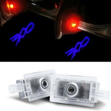 2x Hd Blue 300 Ghost Led Door Shadow Projector Lights For Chrysler 300 2005-up
