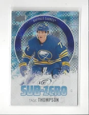 2023-24 Upper Deck Ice Sub Zero #SZ23 Tage Thompson Sabres