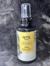 Sprig By Kohler Body & Linen Mist Rosemary & Tea Tree 4fl.oz Shield, New